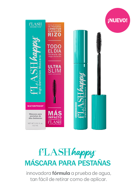 fLASH Happy HD Máscara Para Pestañas
